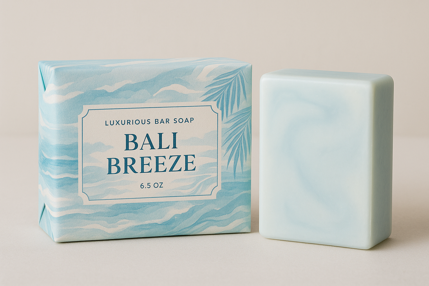 Bali breeze 6.5 oz rectangle bar soap