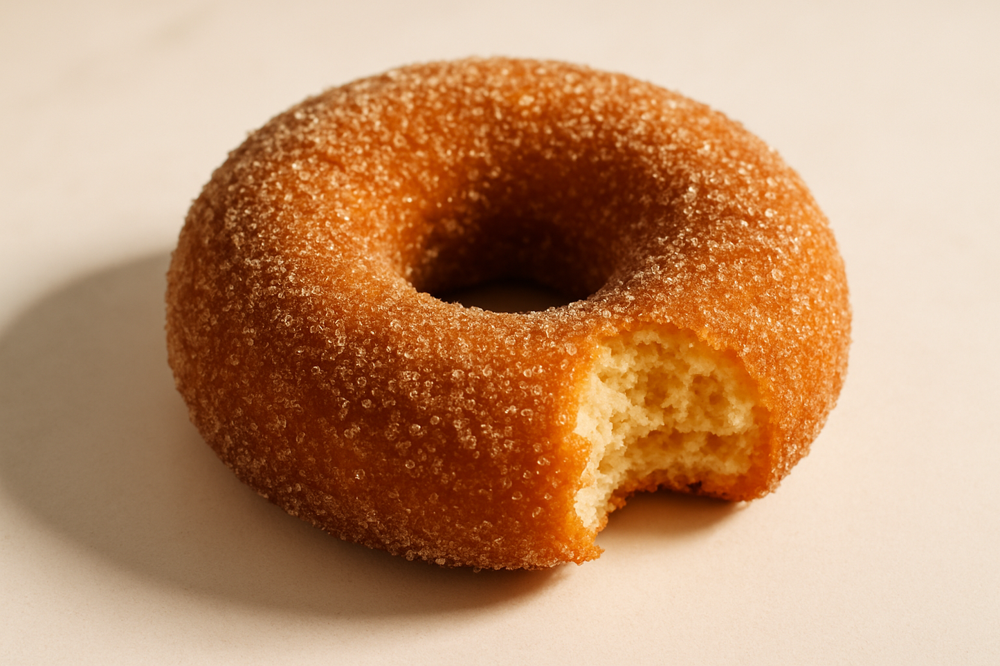 cinnamon sugared donut