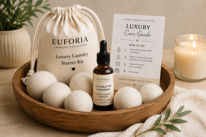 Luxury Laundry Starter Kit | Euforia Candles