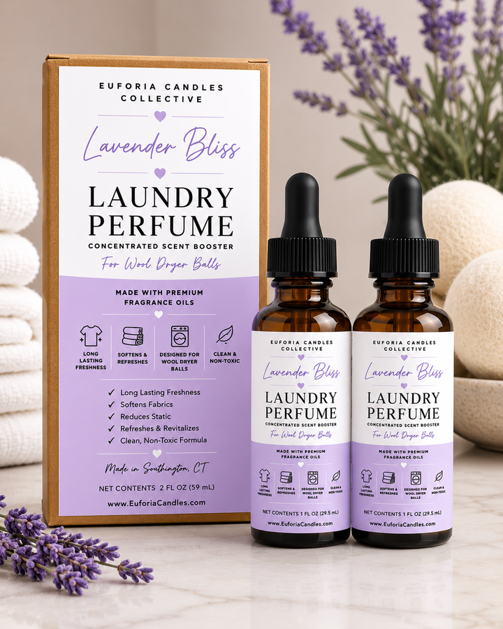 Luxury Laundry Perfume Duo (2 x 1 oz) | Euforia Candles