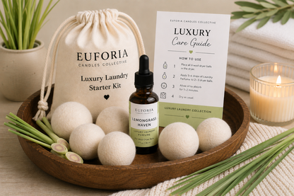 Luxury Laundry Starter Kit | Euforia Candles