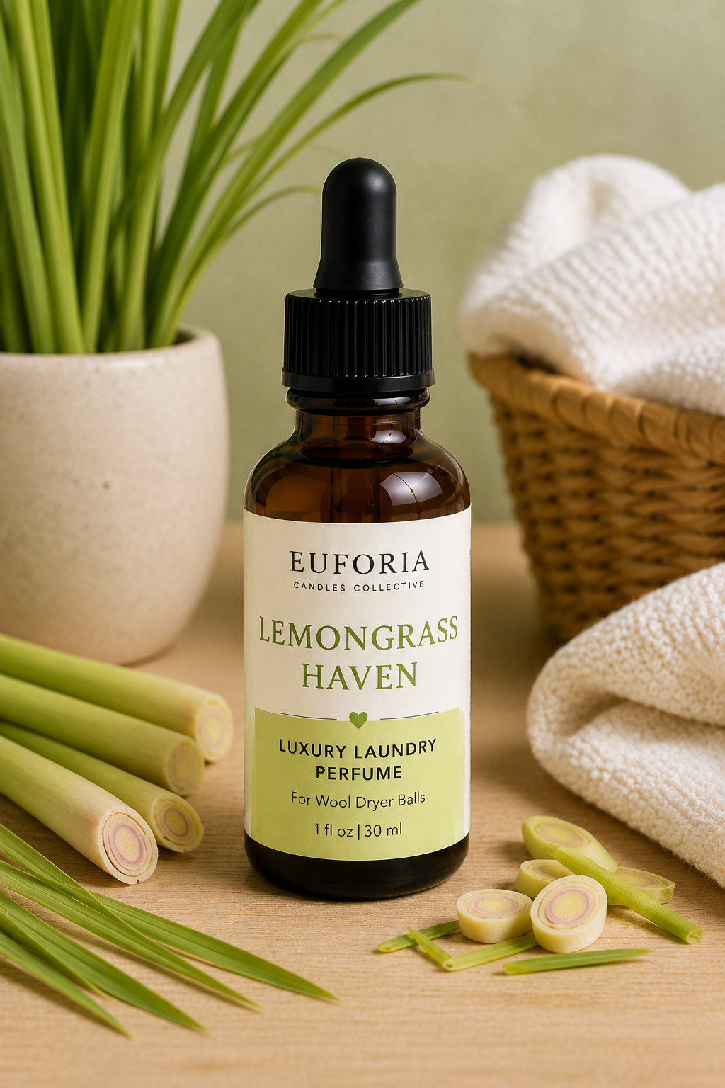 Luxury Laundry Perfume (1 oz) | Euforia Candles