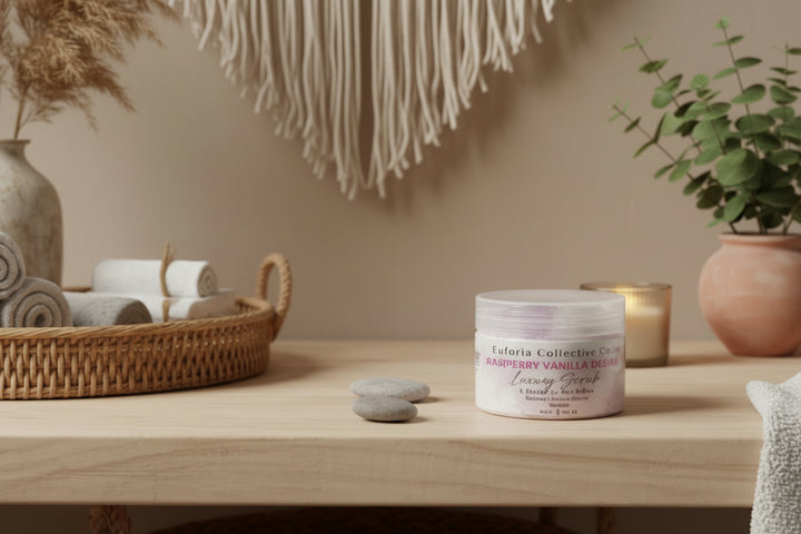 Raspberry Vanilla Sugar Scrub