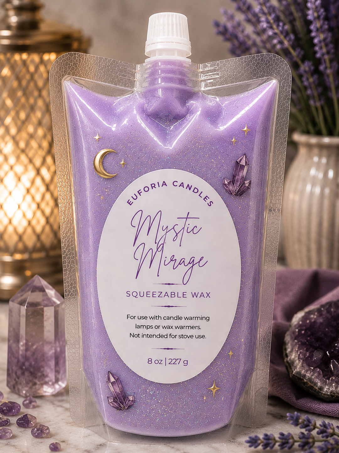 Squeezable Wax Melts – 8 oz Coconut Soy