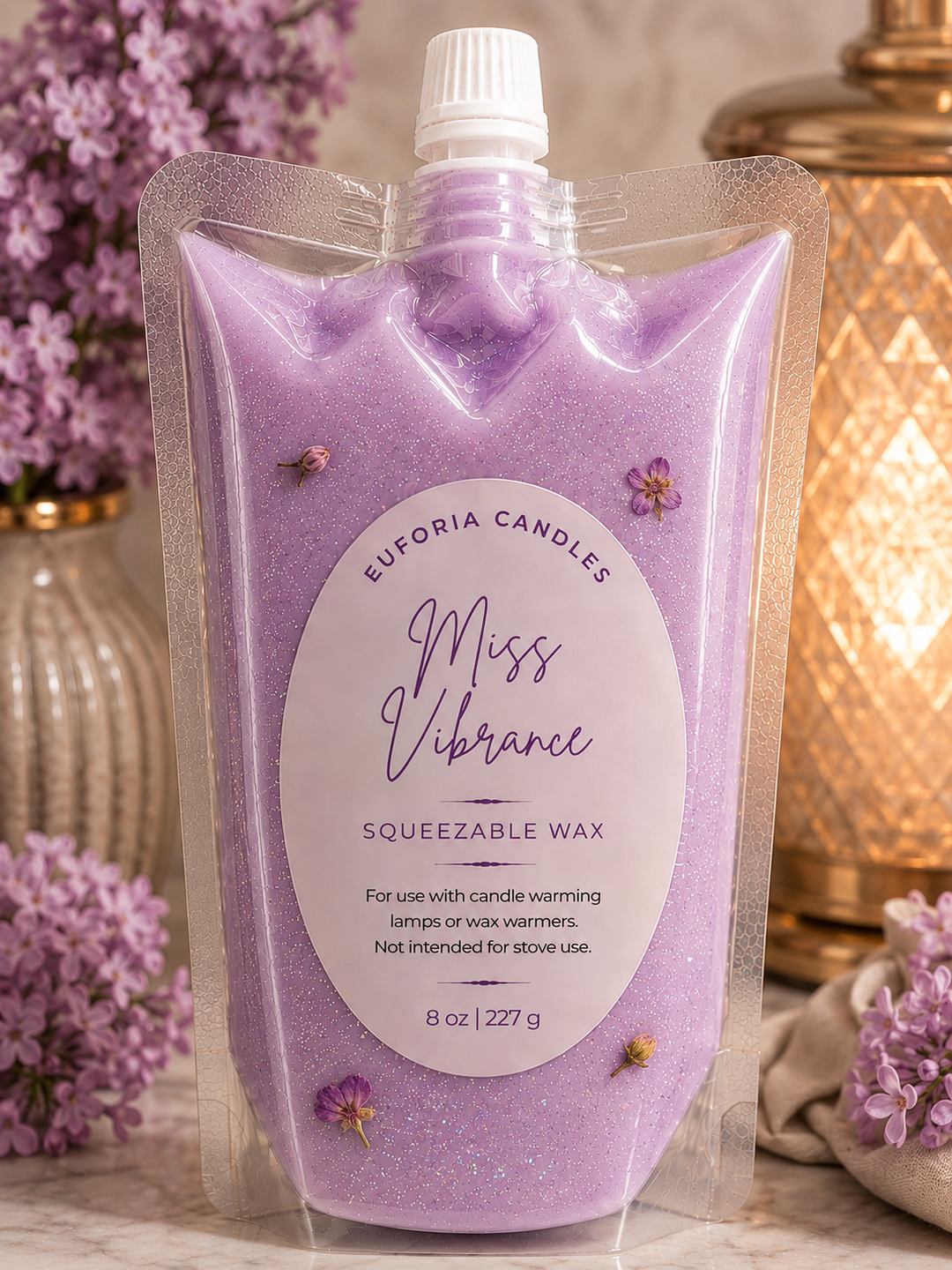 Squeezable Wax Melts – 8 oz Coconut Soy