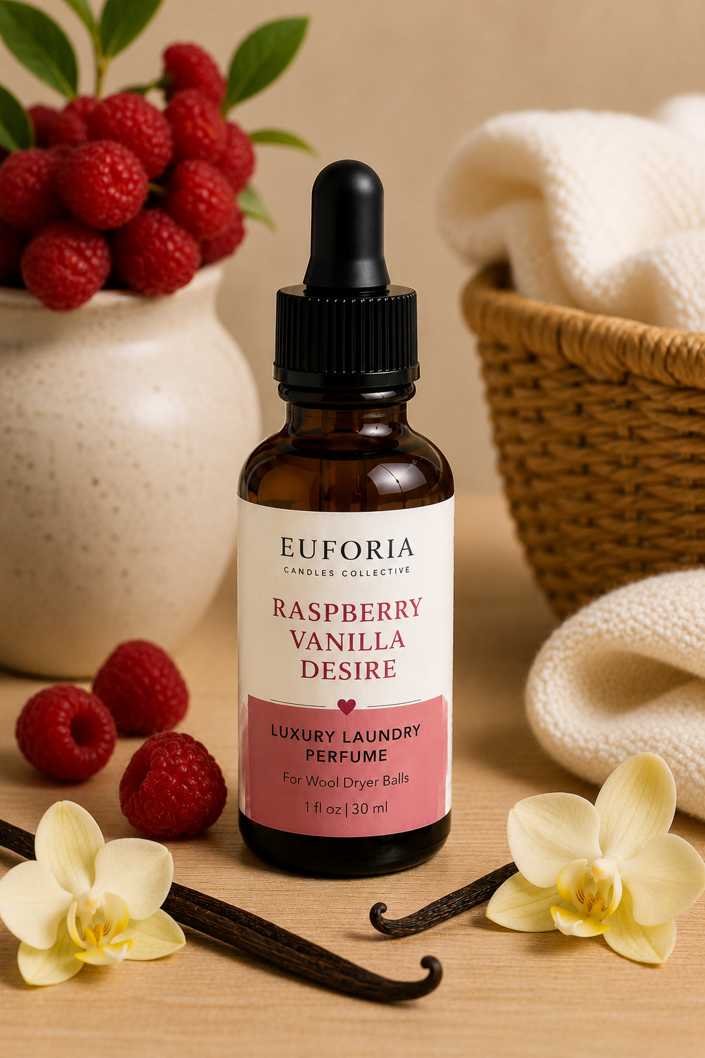 Luxury Laundry Perfume (1 oz) | Euforia Candles