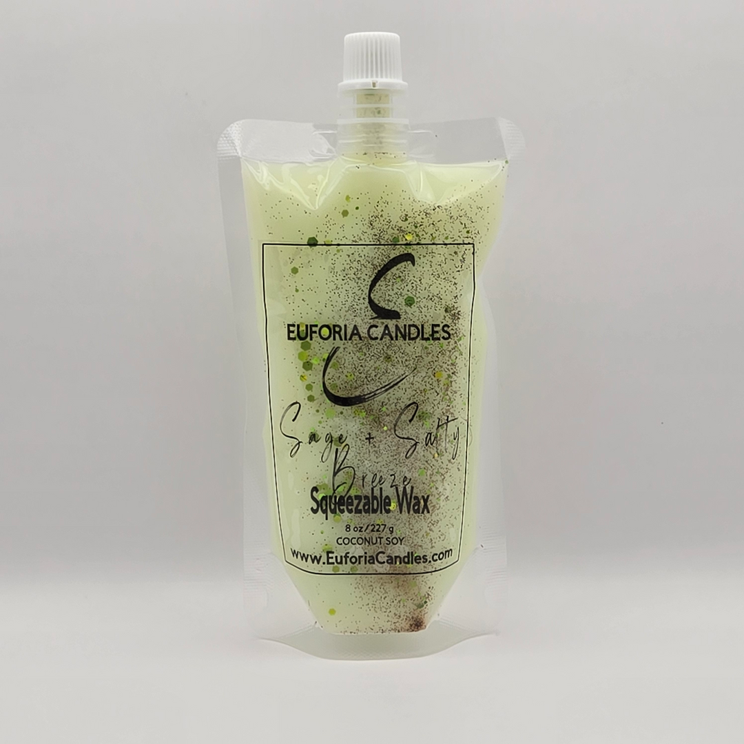 Squeezable Wax Melts – 8 oz Coconut Soy
