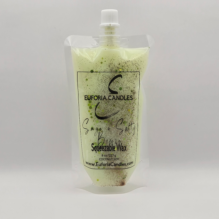 Squeezable Wax Melts – 8 oz Coconut Soy