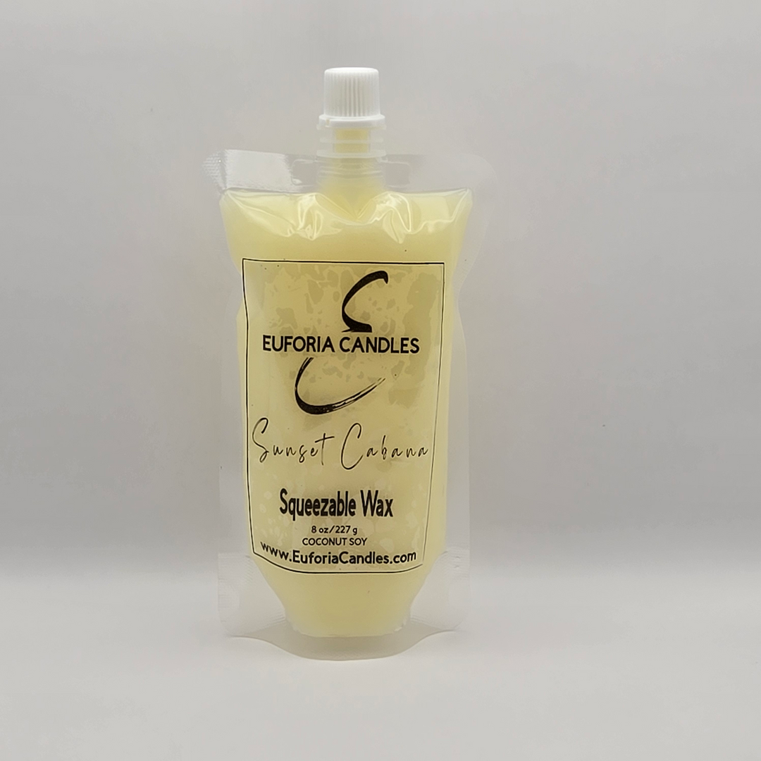 Squeezable Wax Melts – 8 oz Coconut Soy