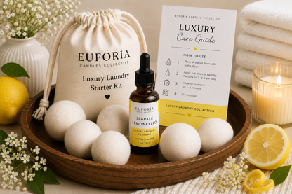 Luxury Laundry Starter Kit | Euforia Candles