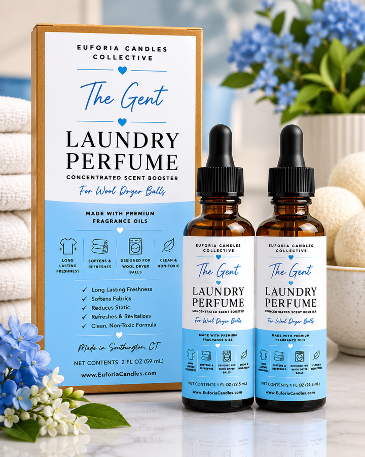 Luxury Laundry Perfume Duo (2 x 1 oz) | Euforia Candles