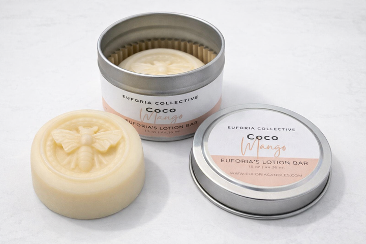 Euforia All-Natural Lotion Bar –  Shea Butter &amp; Olive Oil