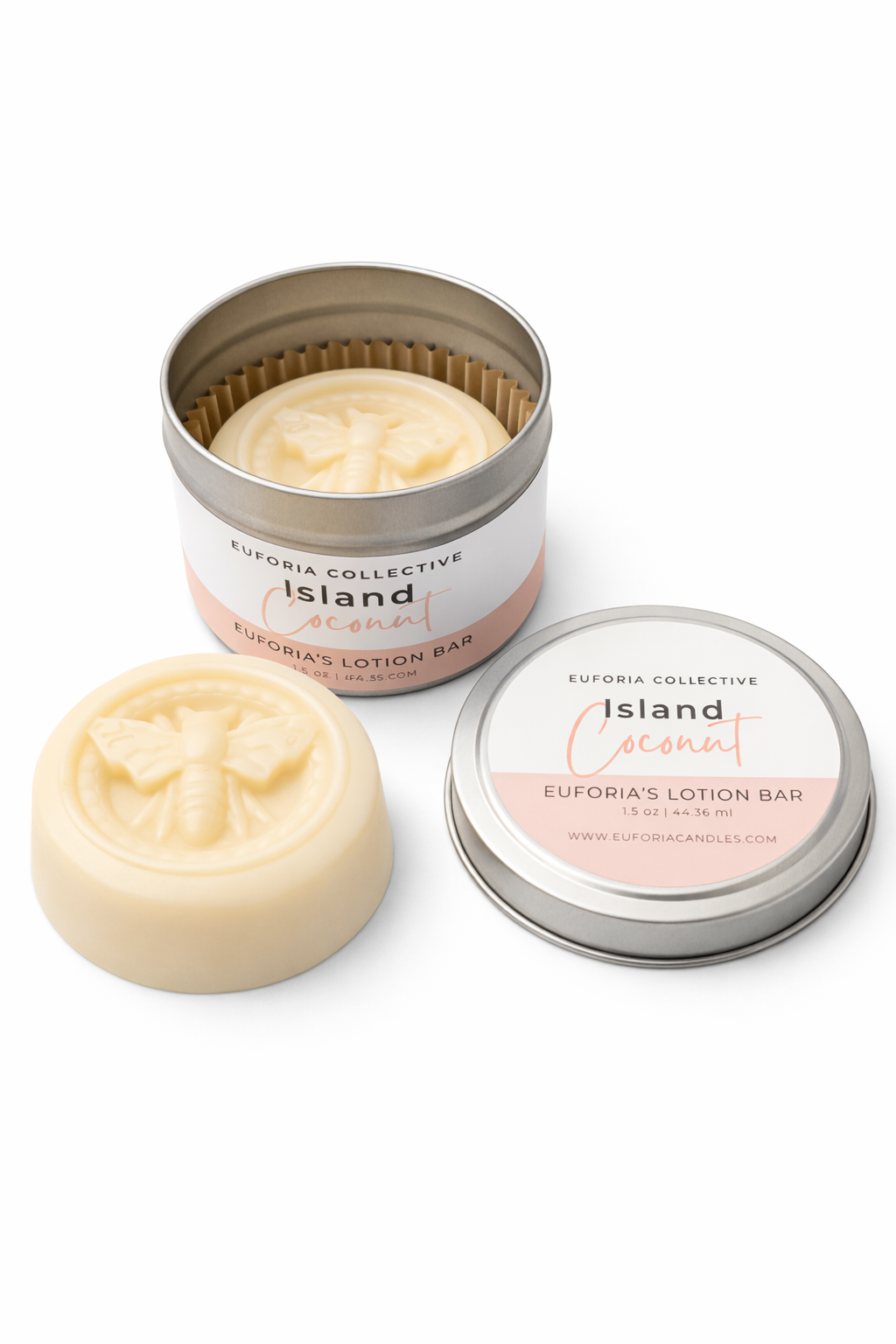 Euforia All-Natural Lotion Bar –  Shea Butter &amp; Olive Oil