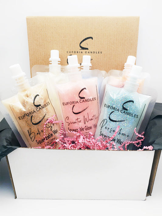 Squeezable Wax Melt Themed Sampler Box (3.5 oz)