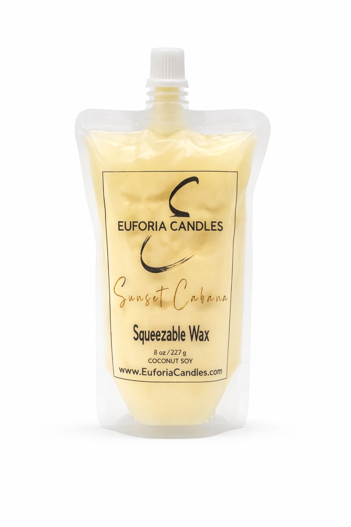 Squeezable Wax Melts – 8 oz Coconut Soy